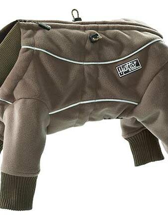 フリースオーバーオール (ブラウン)