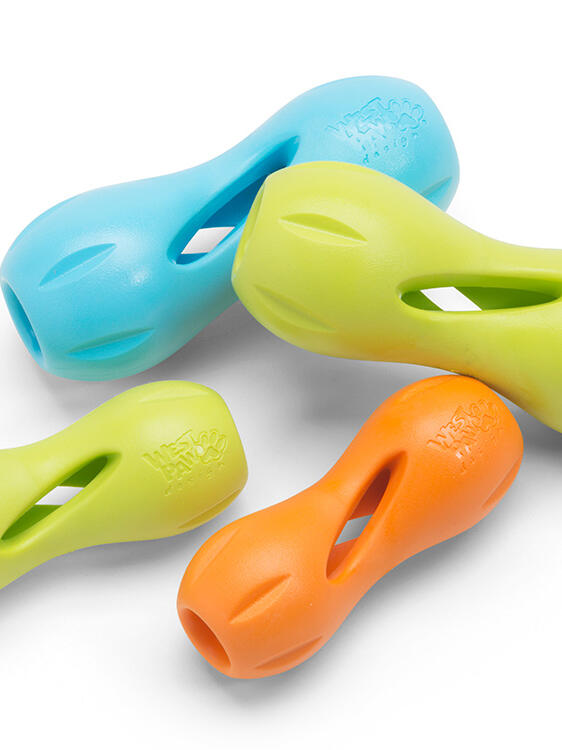 犬用おもちゃ クイズル West Paw ゾゴフレックス シリーズ カラフルなおもちゃ